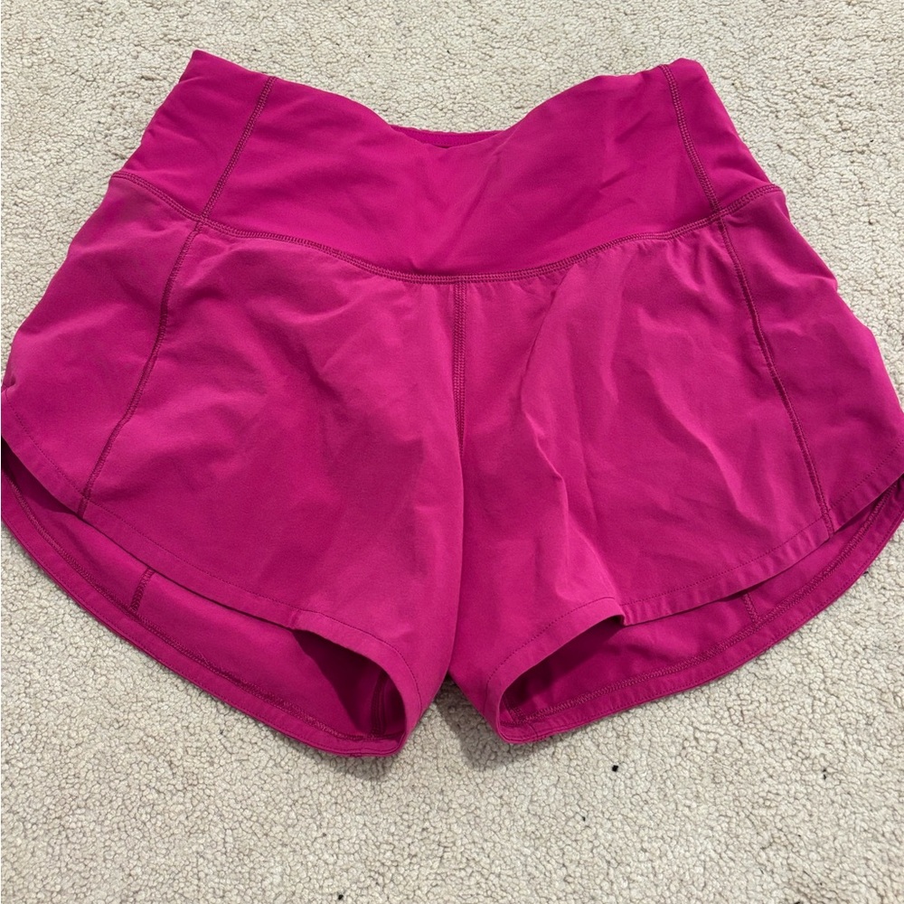 Lululemon Speed up 4” shorts